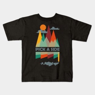 Climate Change Event | Pick A Side Kids T-Shirt